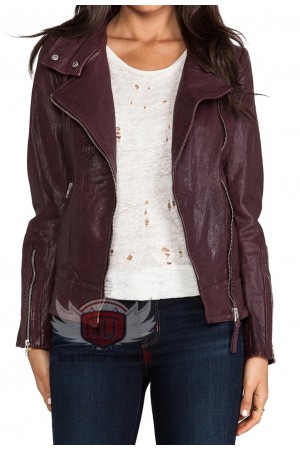 Once Upon a Time Season 2 Emma Swan Leather Jacket